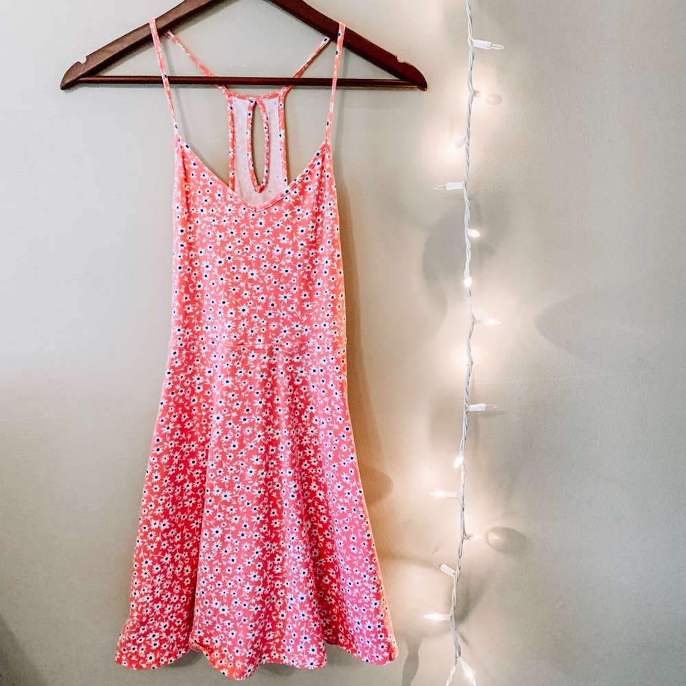 Pink Floral Dress